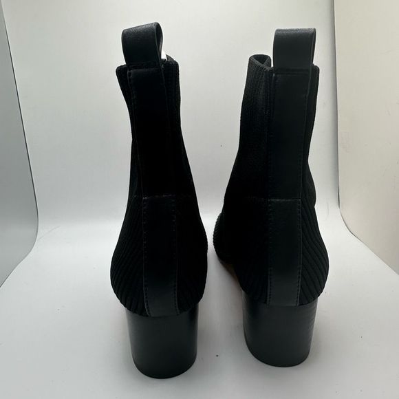 CUSHIONAIRE Women's Neely Stretch bootie +Memory Foam 8 BLACK - Picture 4 of 7